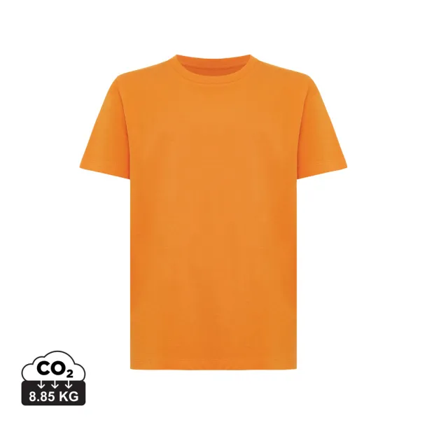  Iqoniq Koli kids lightweight recycled cotton t-shirt - iqoniq Narančasta