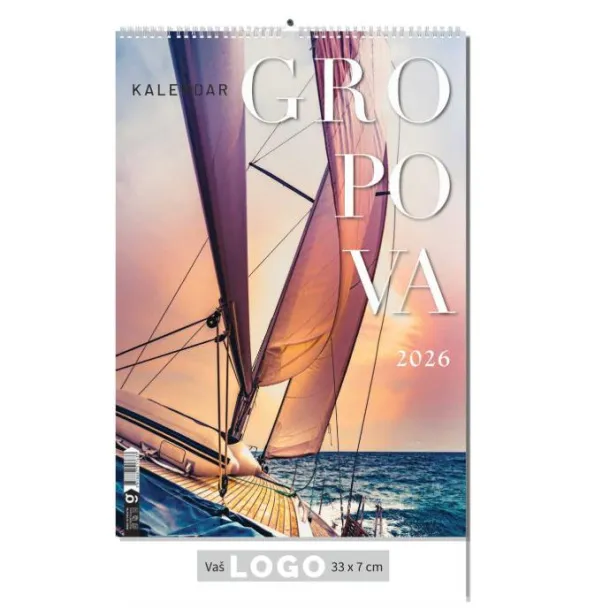  "GROPOVI" color calendar Color