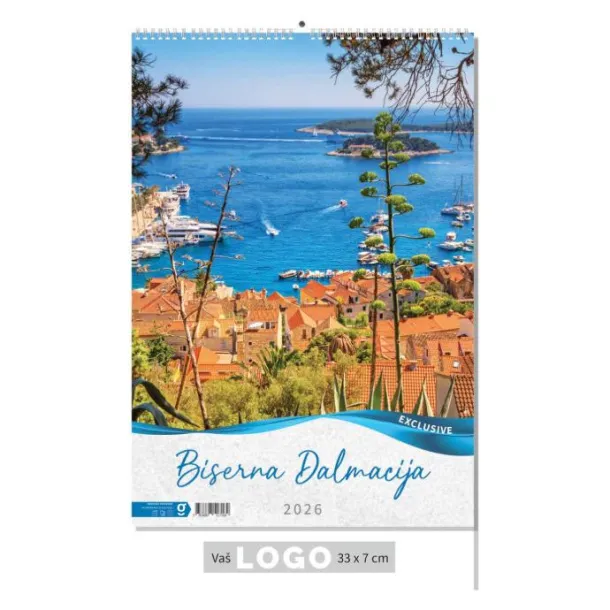  "BISERNA DALMACIJA" color kalendar Color