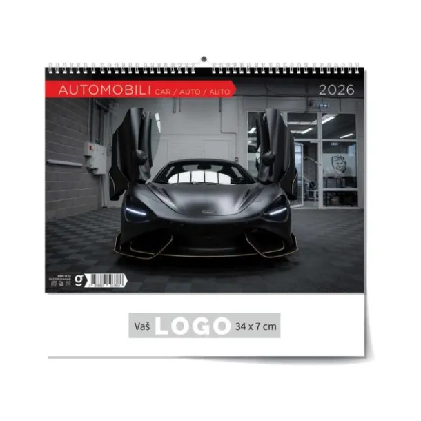  "AUTOMOBILI" color kalendar Color