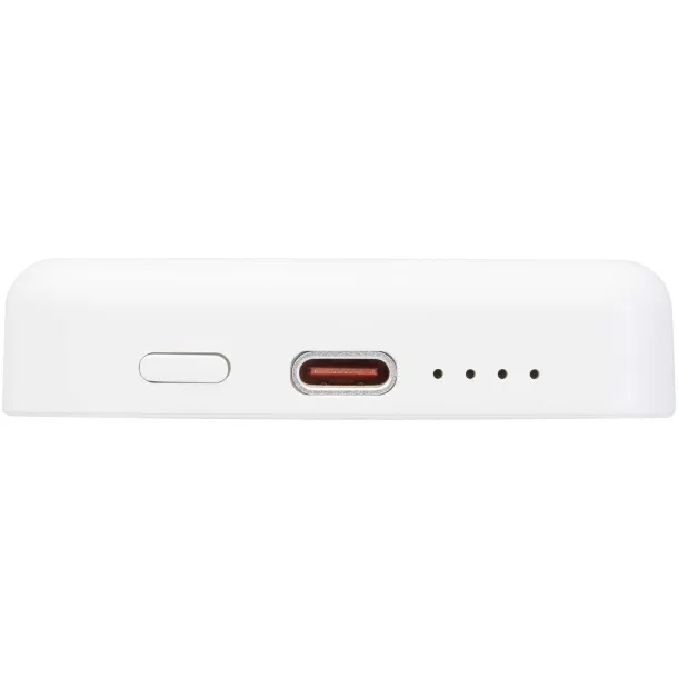 Acrab magnetska bežična prijenosna baterija - 15 W (20 W PD), 5 000 mAh Bijela