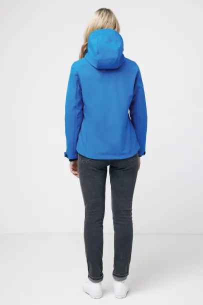 Iqoniq Makalu women recycled polyester soft shell jacket - iqoniq blue   Iqoniq Makalu women recycled polyester soft shell jacket - iqoniq blue