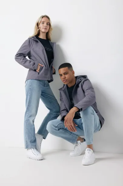  Iqoniq Makalu ženska softshell jakna od recikliranog poliestera - iqoniq vulcano heather grey