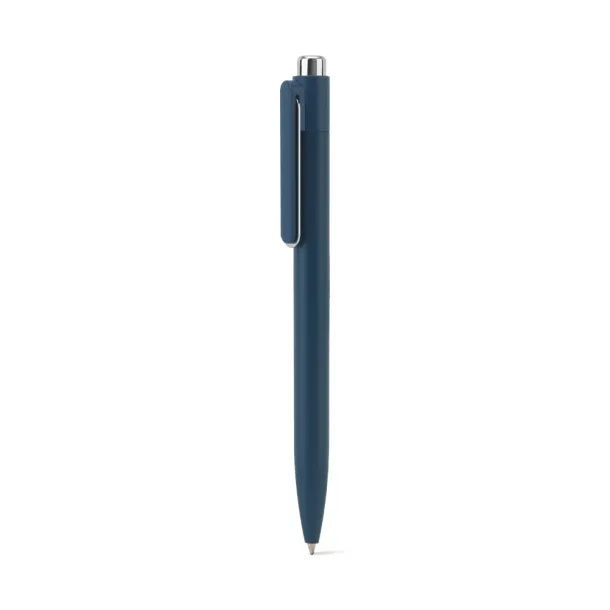KYLIE Aluminium ballpoint (94% recycled) with innovative clip Blue