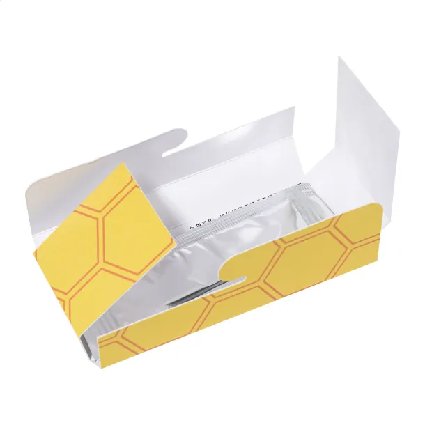 CreaBee Three custom honey packets, 3 pcs White