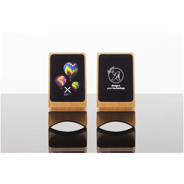 SCX.design W16 15W light-up wireless wooden stand - SCX.design Wood SCX.design W16 15W light-up wireless wooden stand - SCX.design Wood