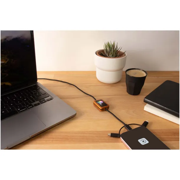 SCX.design C46 5-in-1 CarPlay cable - SCX.design Crna