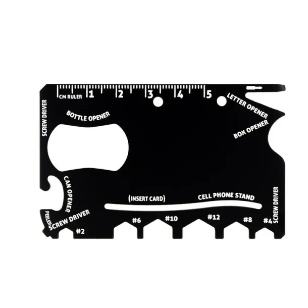 Multifunctional tool 9 el. black  Multifunctional tool 9 el. black