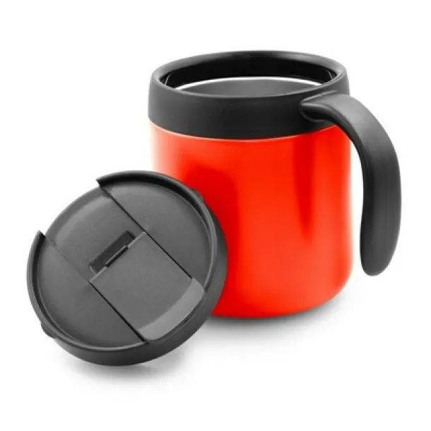  Thermo mug 330 ml with handle red