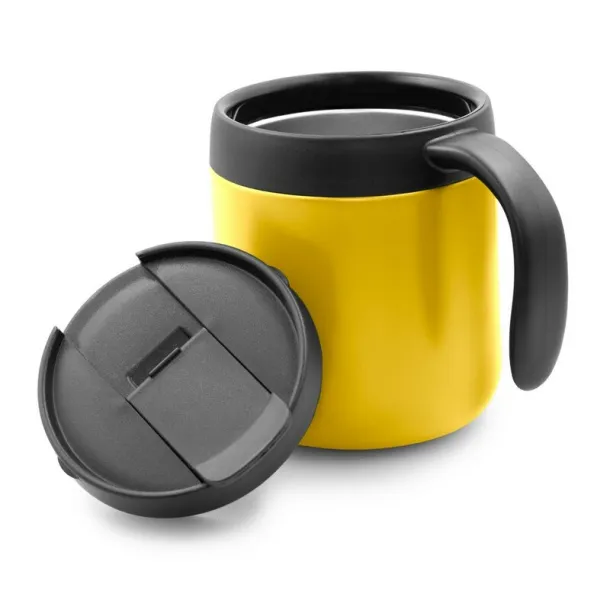  Thermo mug 330 ml with handle Žuta