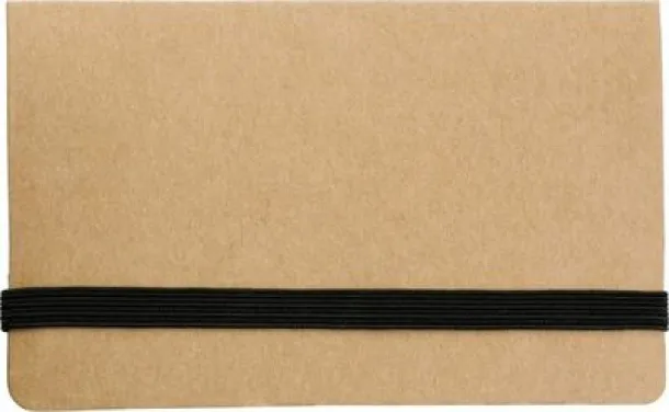  Memo holder, sticky notes light brown