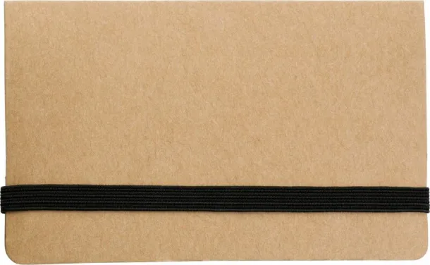  Memo holder, sticky notes light brown