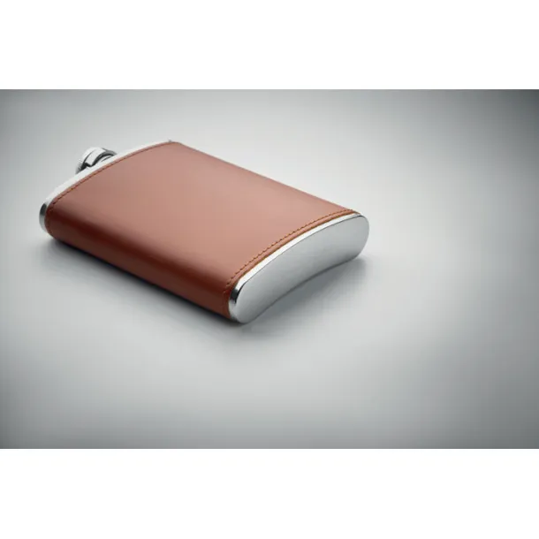 SLIMMY Slim hip flask 200 ml Brown