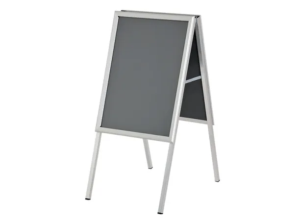 A-BOARD B1 Aluminium promotional frame Silver