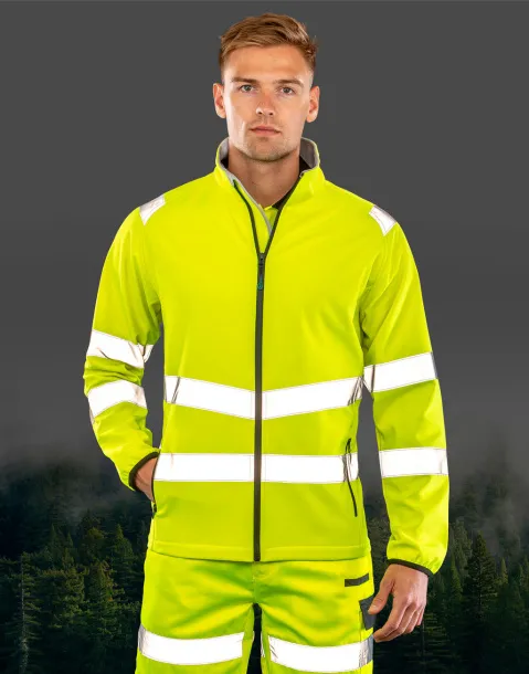  Reciklirana sigurnosna softshell jakna - Result Recycled