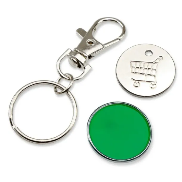  Keyring with shopping cart coin 45533C