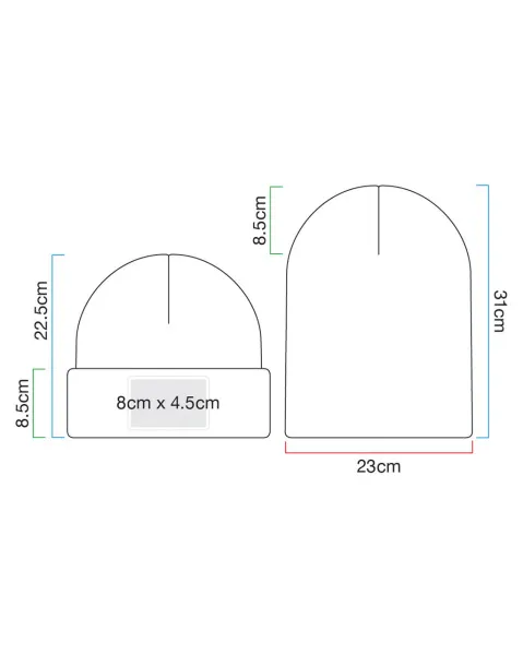 Thinsulate™ Removable Patch Thinsulate™ Beanie - Beechfield