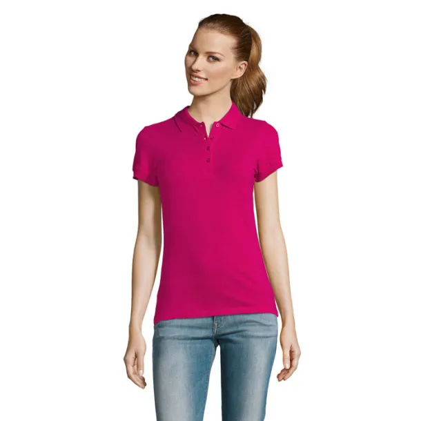 PASSION WOMEN POLO-170g Fuchsia