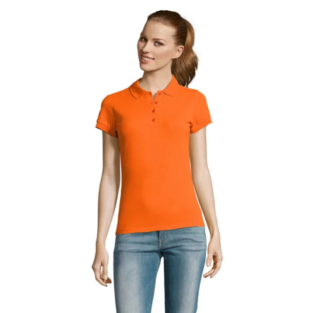 PASSION WOMEN POLO-170g Orange