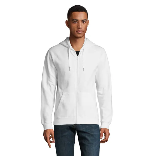 STONE UNI HOODIE-260g White