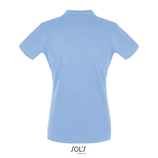 PERFECT WOMEN Ženska Polo majica - 180g Nebeski plava