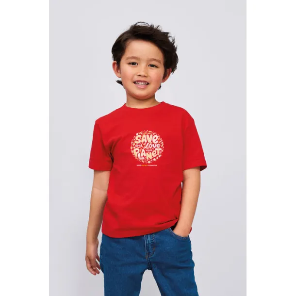 IMPERIAL KIDS TSHIRT-190g Chocolate