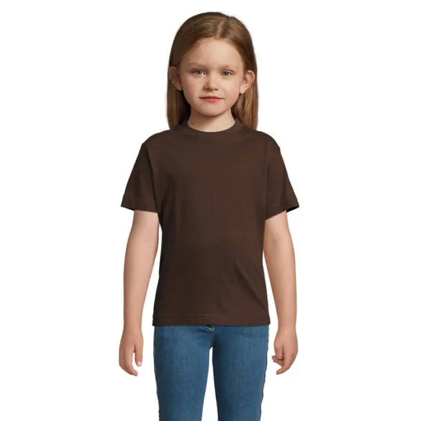 IMPERIAL KIDS TSHIRT-190g Chocolate