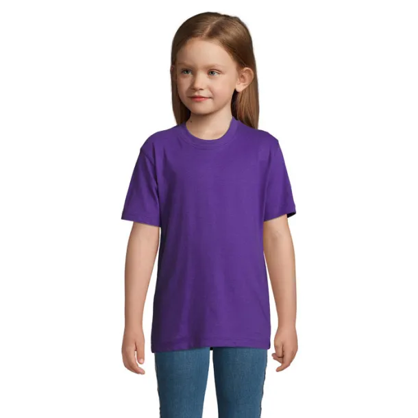 IMPERIAL KIDS TSHIRT-190g Dark purple