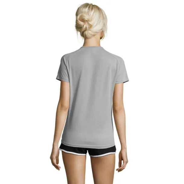 SPORTY WOMEN TSHIRT-140g pure grey