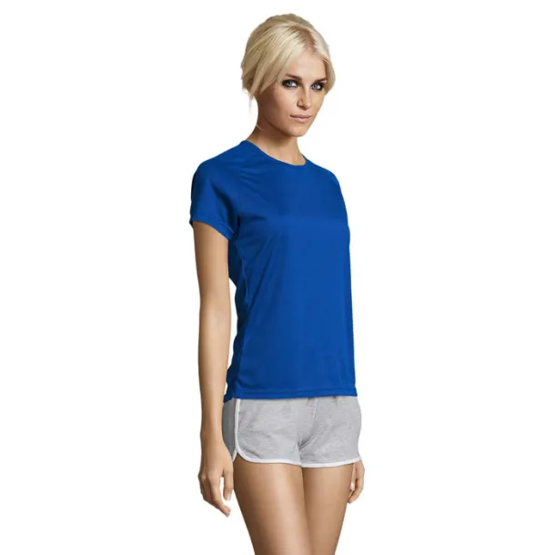 SPORTY WOMEN TSHIRT-140g Royal blue