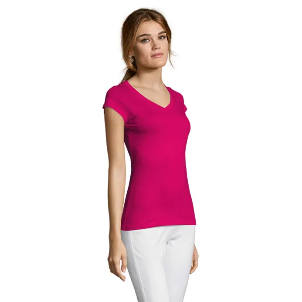 MOON WOMEN TSHIRT-150g Fuchsia