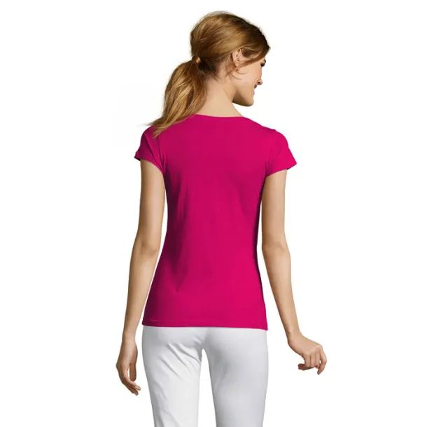 MOON WOMEN TSHIRT-150g Fuchsia