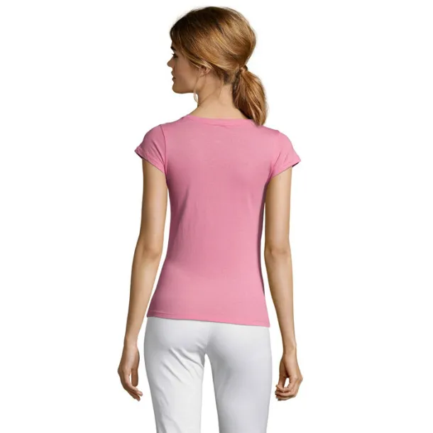 MOON WOMEN TSHIRT-150g orchid pink