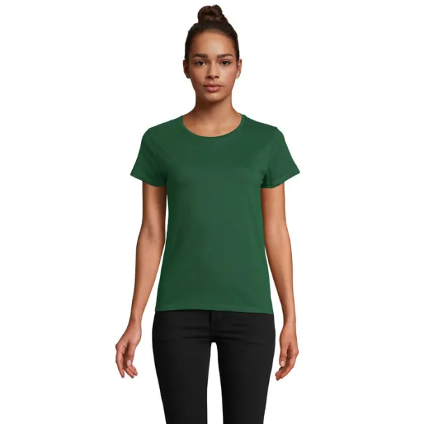 CRUSADER WOMEN TSHIRT-150g bottle green