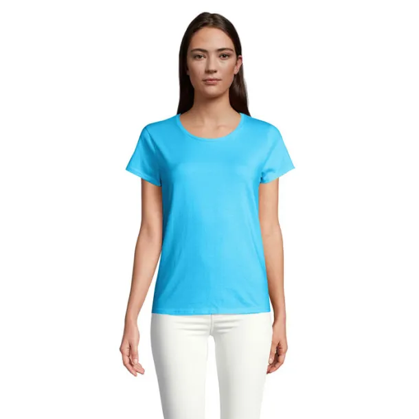 CRUSADER WOMEN TSHIRT-150g Aqua