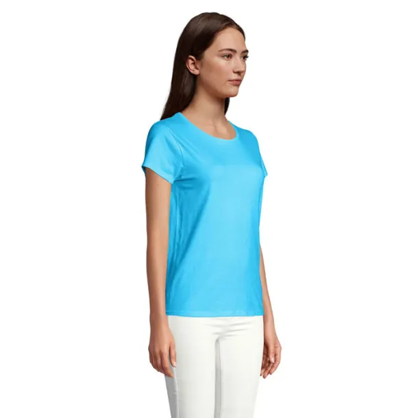 CRUSADER WOMEN TSHIRT-150g Aqua