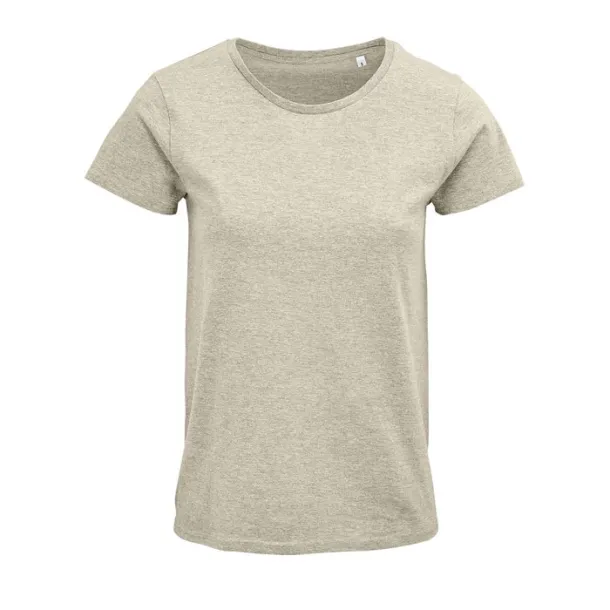 CRUSADER WOMEN TSHIRT-150g heather beige