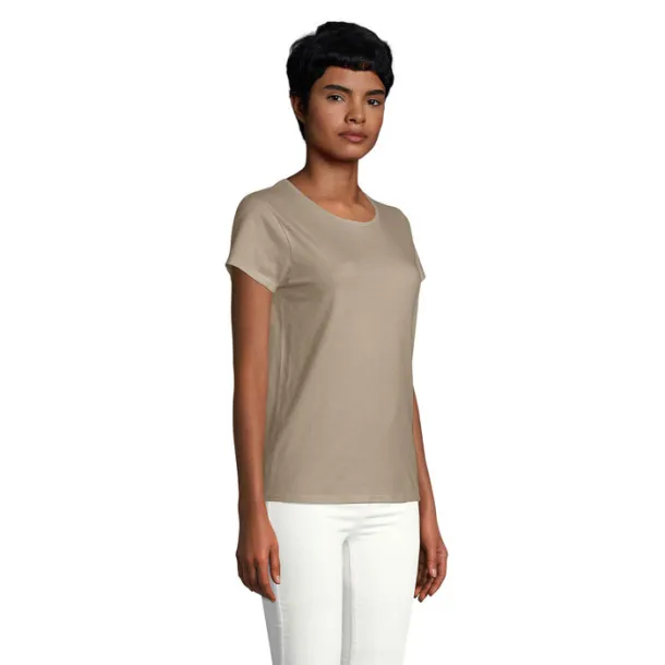 CRUSADER WOMEN TSHIRT-150g khaki