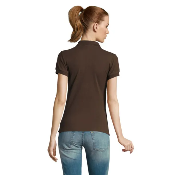 PASSION WOMEN POLO-170g Chocolate