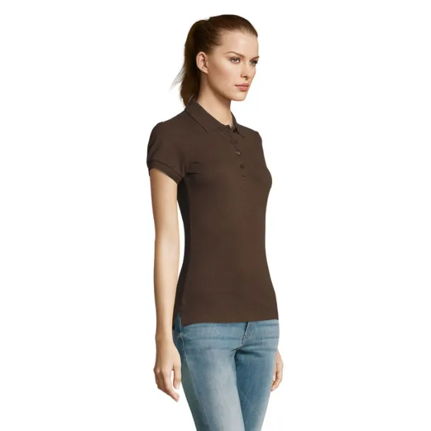 PASSION WOMEN POLO-170g Chocolate