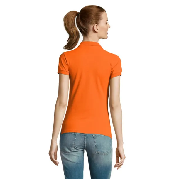 PASSION WOMEN POLO-170g Orange