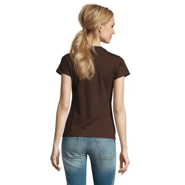 IMPERIAL WOMEN TSHIRT-190g Chocolate