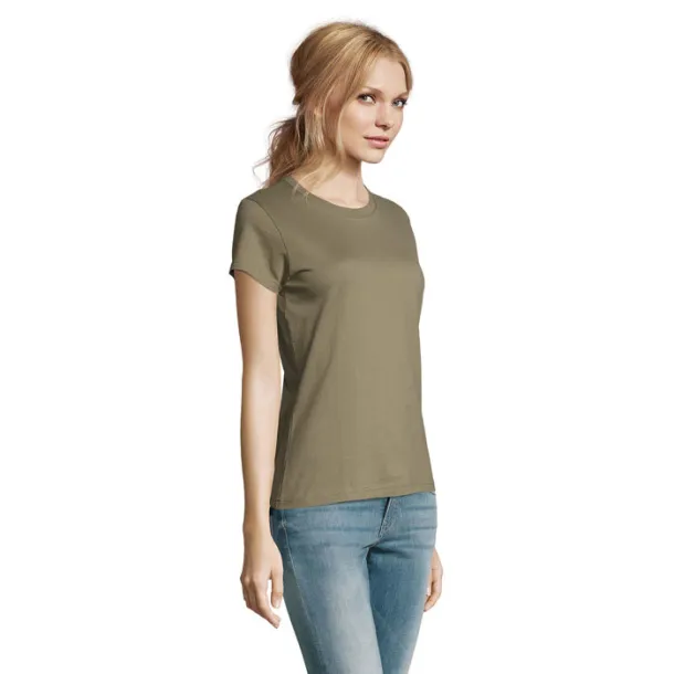 IMPERIAL WOMEN TSHIRT-190g khaki