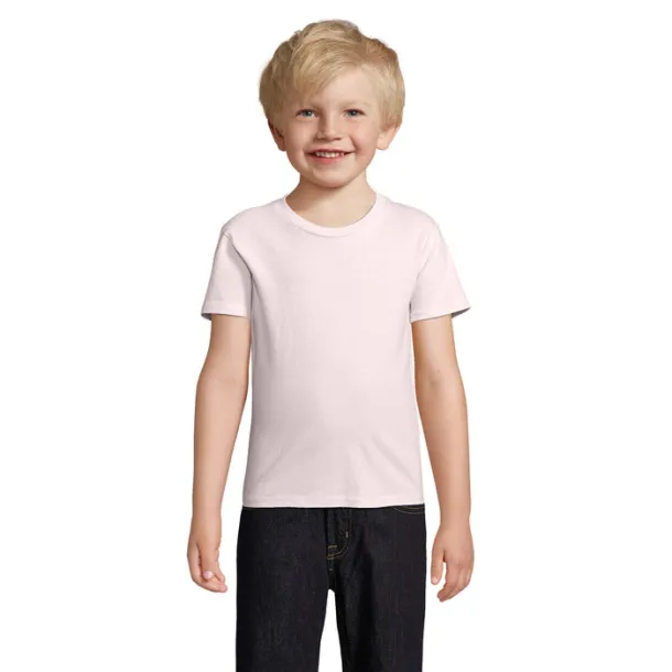 CRUSADER KIDS TSHIRT-150g pale pink