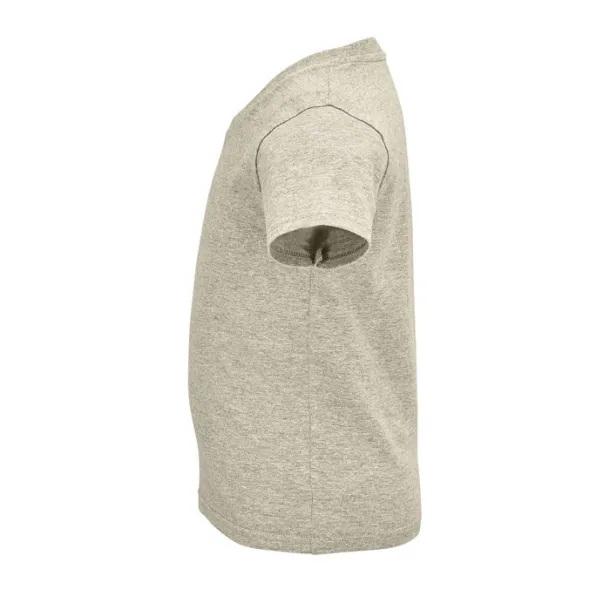 CRUSADER KIDS TSHIRT-150g heather beige