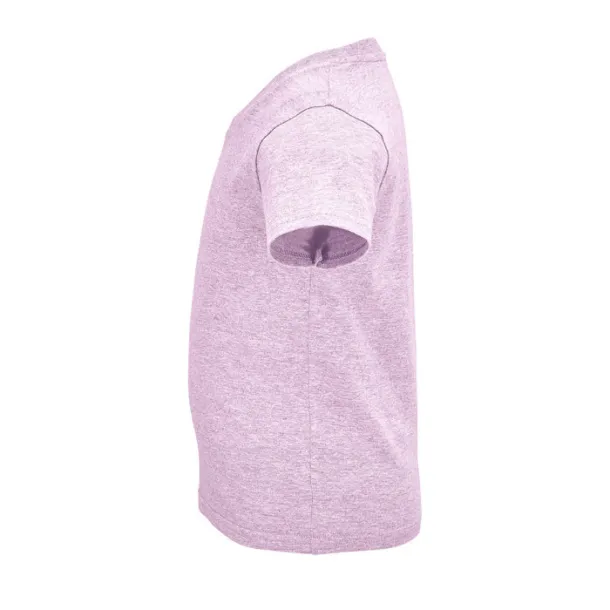 CRUSADER KIDS TSHIRT-150g heather pink