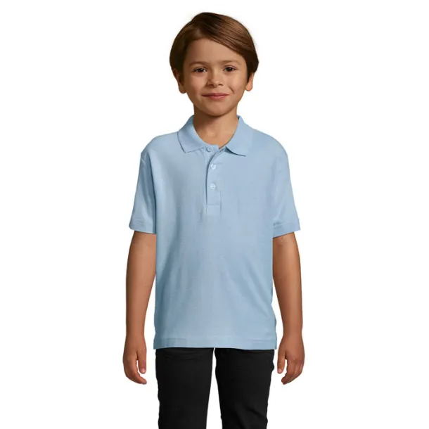 SUMMER II KIDS POLO-170g Sky blue