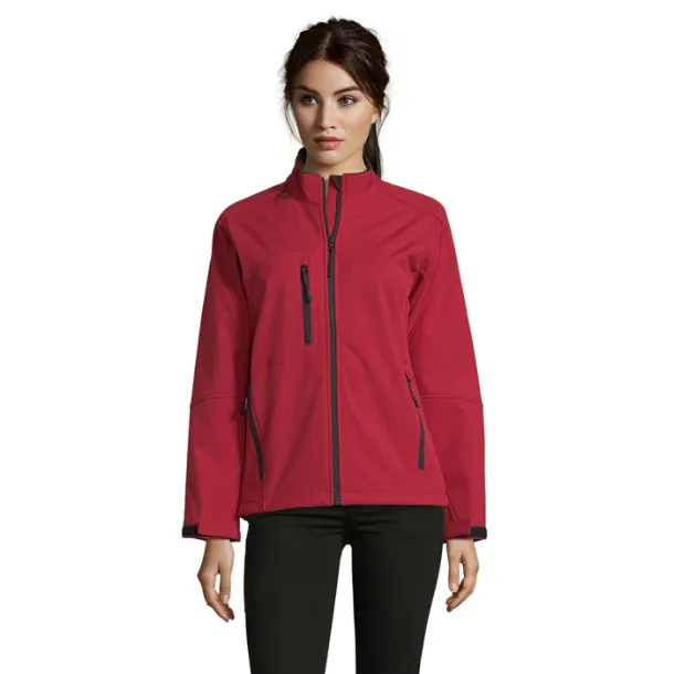 ROXY ženska softshell jakna - 340g pepper red