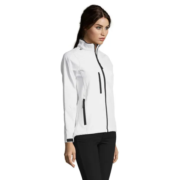 ROXY ženska softshell jakna - 340g Bijela