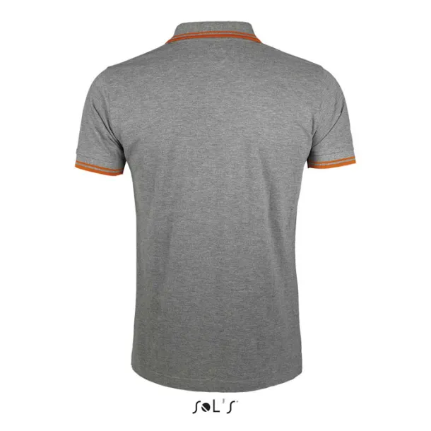 PASADENA MEN PASADENA men polo 200g Grey Melange Grey Melange